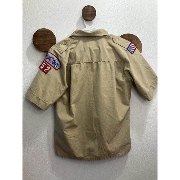 Vintage Boy Scouts Of America Uniform Shirt With‎ Patches Size Large - Picture 5 of 7